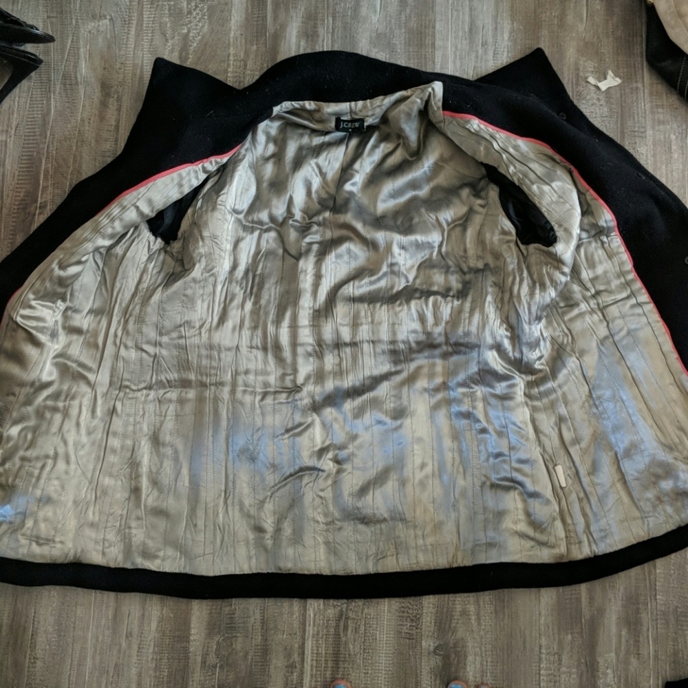 Black Wool Jacket - image 4